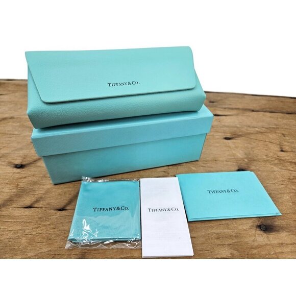 Tiffany & Co. Accessories - New in Box Tiffany & Co Magnetic Eyeglass Case and Cloth Authentic
